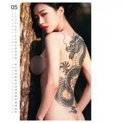 Tattoo Girls 2027 - erotický nástenný kalendár (1 ks)
