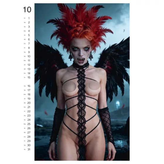 Wild Fantasy 2027 - erotický nástenný kalendár (1 ks)