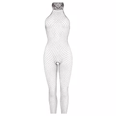 NO:XQSE - Bodystocking s ramienkami na krk - M/L