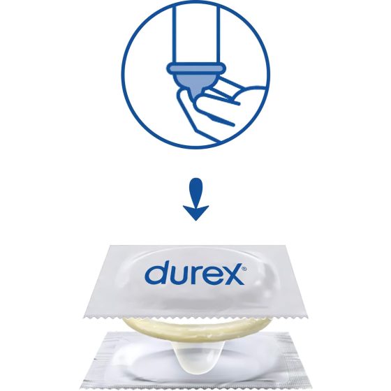 Durex Feel Thin - prirodzený pocit kondóm (3 ks)
