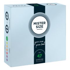 Mister Size tenký kondóm - 47mm (36ks)