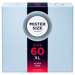Mister Size - tenký kondóm - 60mm - 36 ks