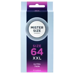Mister Size - tenký kondóm - 64 mm - 10 ks