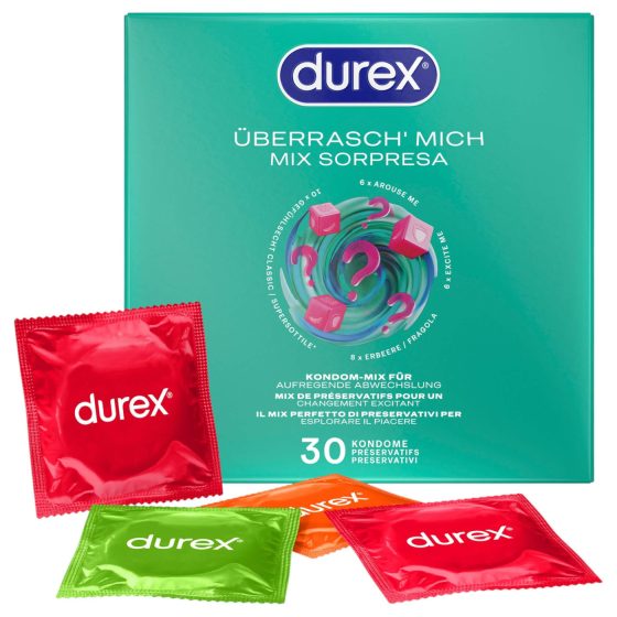 Durex - Balíček ochutených kondómov (30 ks)