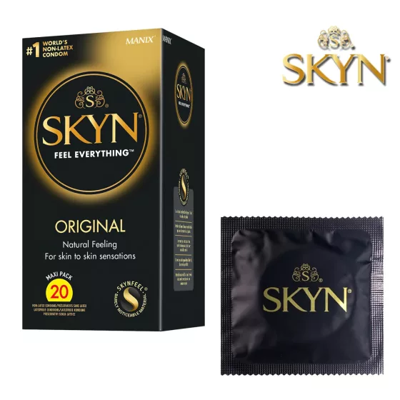 Manix SKYN - originálne kondómy - ultra tenké - 20 ks