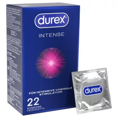 Durex Intense - Orgazmické kondómy (22 ks)