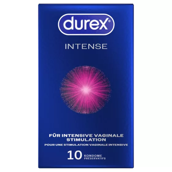 Durex Intense - orgazmické kondómy (10 ks)