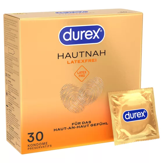 Durex Hautnah - latexový kondóm bez latexu (30 ks)