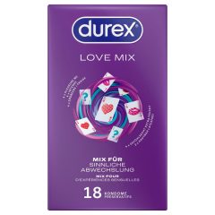 Durex Love Mix - balíček kondómov - 18 ks