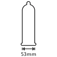 Secura Extra Fun - kondómy s bodkami - 53mm - 12 ks