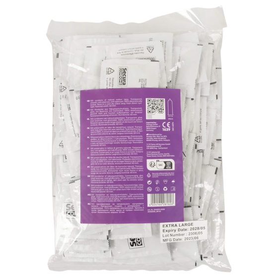 Secura Baklažán - extra veľký kondóm - 60mm (100ks)