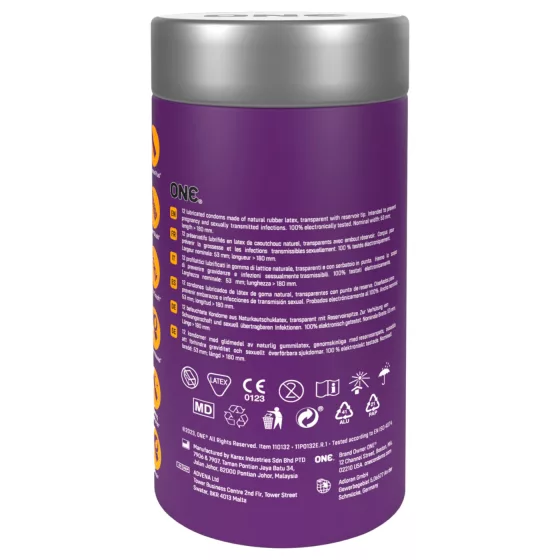 ONE - kondómy - mix príchutí a typov - 12 ks