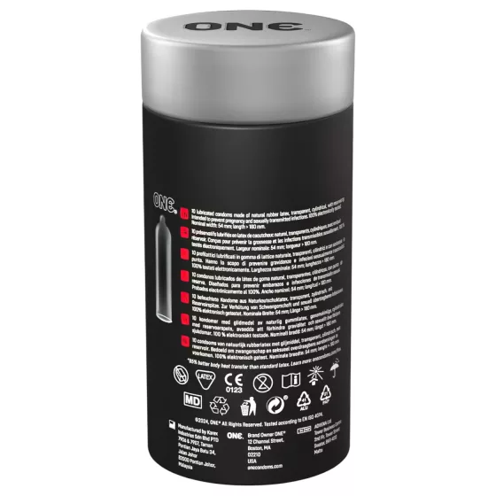 ONE - kondómy - extra tenké grafénové - 12 ks