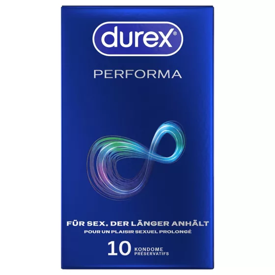 Durex Performa - kondóm pre oddialenie ejakulácie - 10 ks
