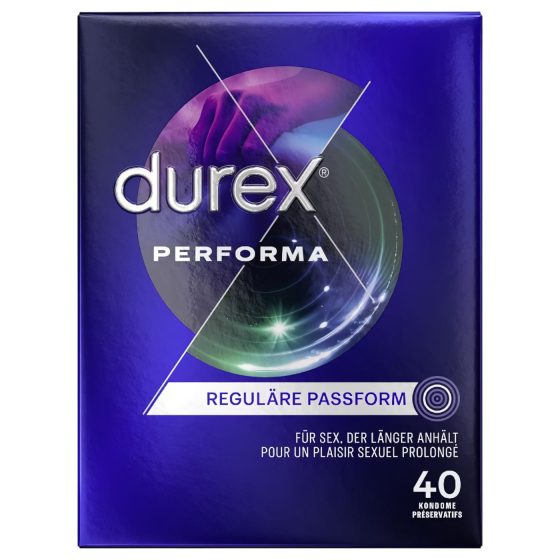 Durex Performa - kondómy na oneskorenie ejakulácie (40 ks)