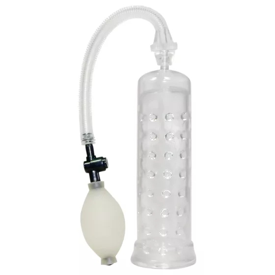 You2Toys - vákuová pumpa na penis - priehľadná