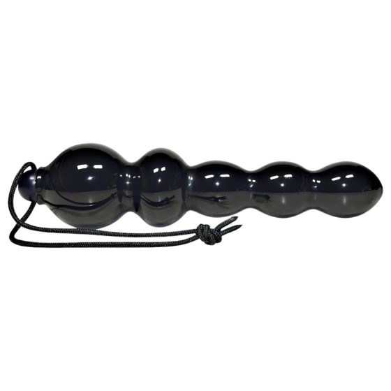 You2Toys Black Jack - perličkový anál dildo (čierny)