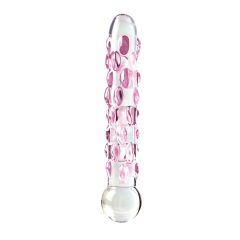 Icicles No. 7 - sklenené dildo s perlami