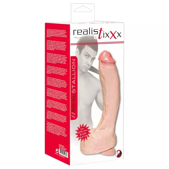 realistixxx Giant - extra veľké dildo (prírodné)