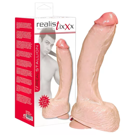 realistixxx Giant - extra veľké dildo (prírodné)