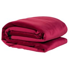   Liberator Fascinator Throw - mikrosatén sex pléd (červený)