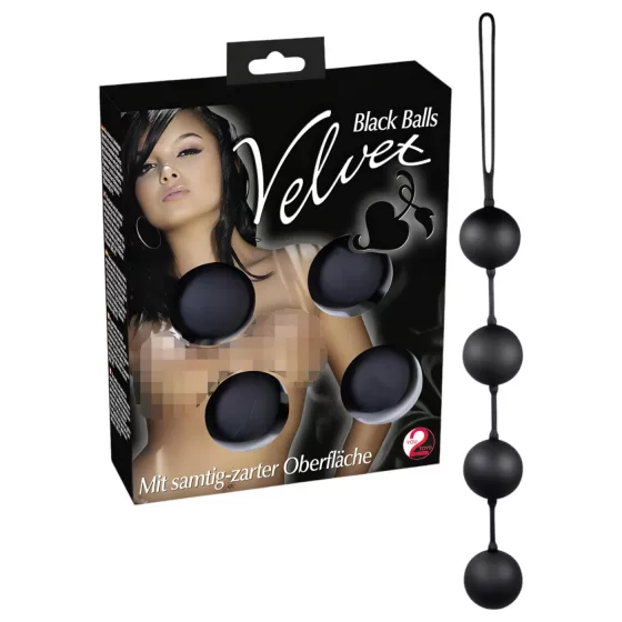 You2Toys - guličky pre panvové dno - zamatový povrch - sada 4 ks
