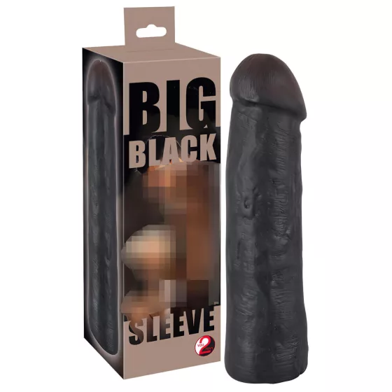 You2Toys - BIG - návlek na penis na predĺženie a zväčšenie - čierny