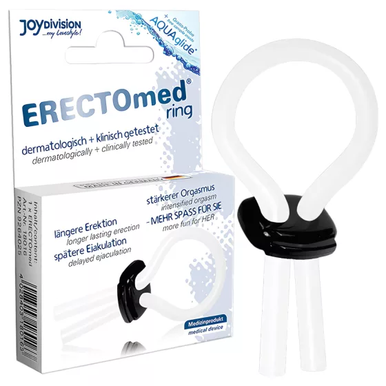 ERECTOmed - nastaviteľný erekčný krúžok na penis - silikón