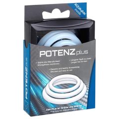 POTENZplus krúžok na penis - set (3ks)