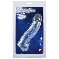   Crystal Skin - návlek na penis - predĺženie - priehľadný