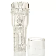   Fleshlight GO Torque - masturbátor pre mužov - kompaktná vagína - transparentný