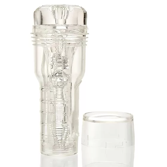 Fleshlight GO Torque - masturbátor pre mužov - kompaktná vagína - transparentný