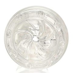   Fleshlight GO Torque - masturbátor pre mužov - kompaktná vagína - transparentný