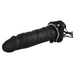   You2Toys Inflatable Strap-On - duté silikonové dildo (čierne)