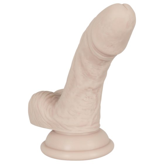 You2Toys - Silikónové prísavkový dildo - malé (prírodné)