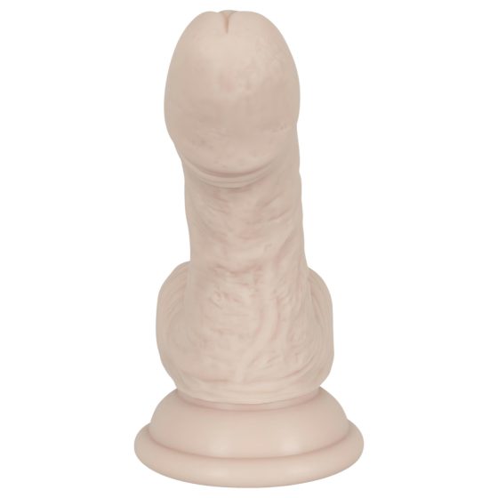 You2Toys - Silikónové prísavkový dildo - malé (prírodné)