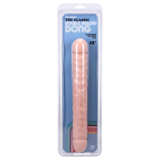 Doc Johnson dvojitý dildo - prírodný (30,5 cm)