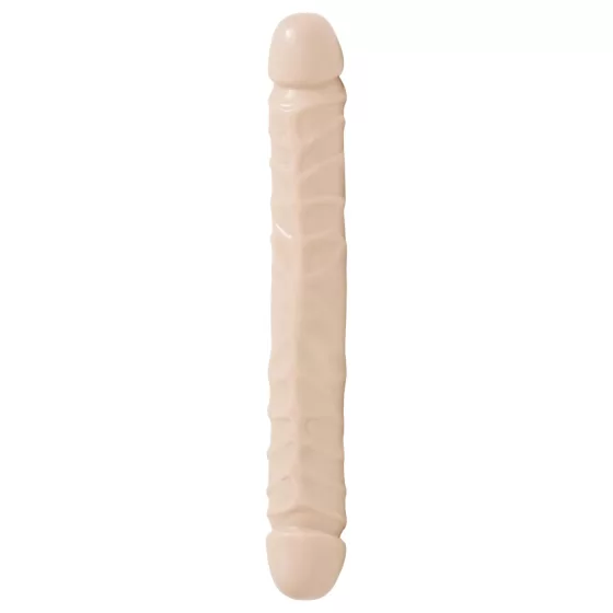 Doc Johnson - dvojité dildo - realistické prevedenie - telová - 30,5 cm