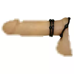 You2Toys - erekčný krúžok set - čierny - 3 ks