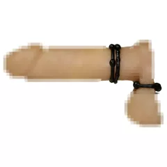 You2Toys - erekčný krúžok set - čierny - 3 ks