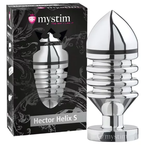 mystim Hector Helix - elektro análny kolík - malý
