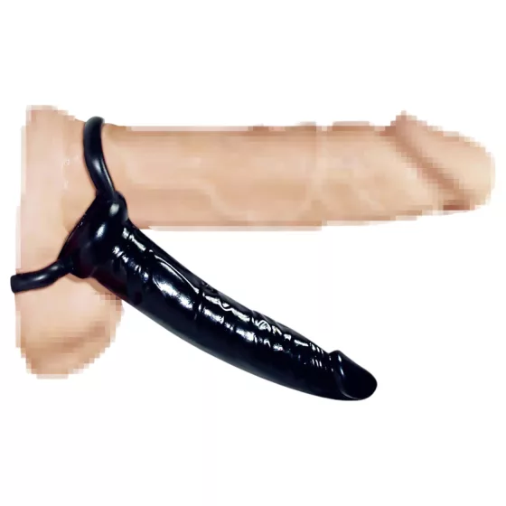 You2Toys - análny dildo - špeciálny tvar - čierny