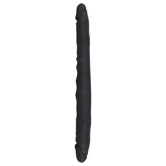 Bad Kitty - dvojité dildo - silikón - čierne