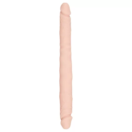 You2Toys - dvojitý dildo - 100% silikón - naturálny