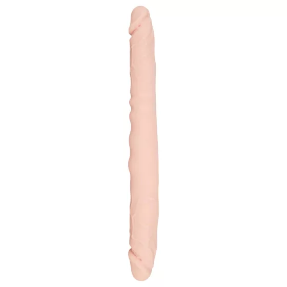 You2Toys - dvojitý dildo - 100% silikón - naturálny