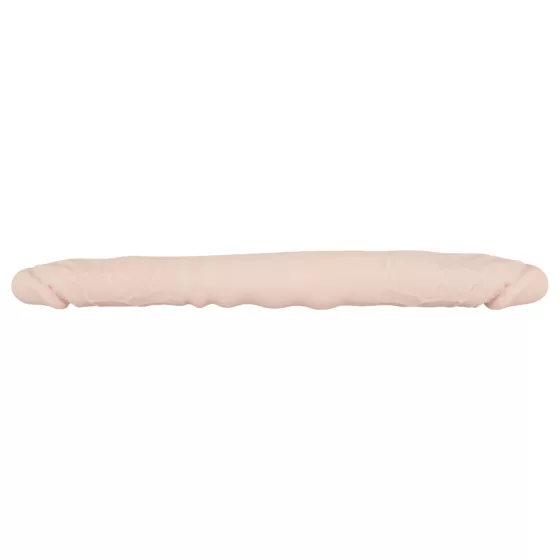 You2Toys - dvojitý dildo - 100% silikón - naturálny