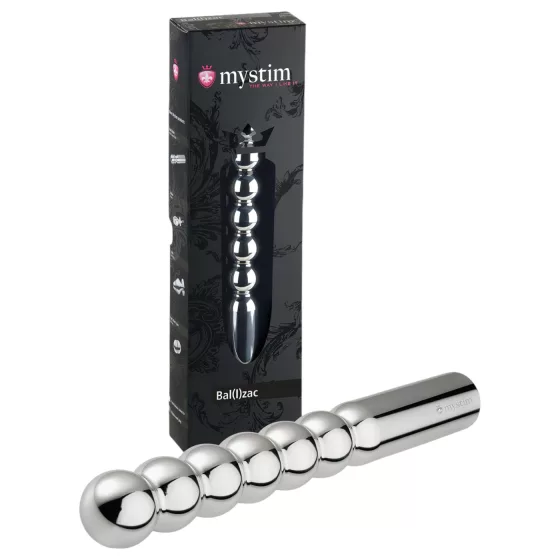 mystim Bal(l)zac - elektro dildo s guľkami