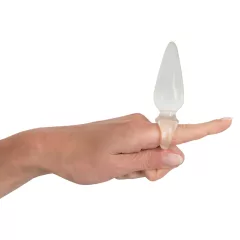   You2Toys - Finger Plug - análny kolík na prst (priehľadný)