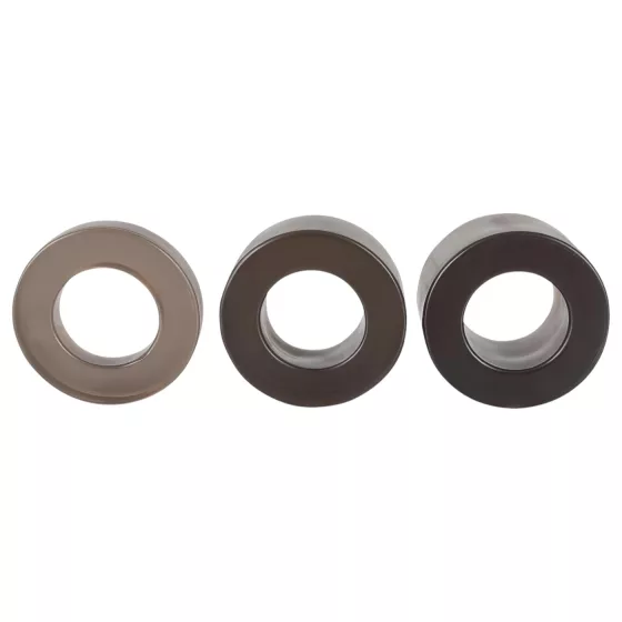 You2Toys - erekčný krúžok na penis a semenníky - sada - sivý