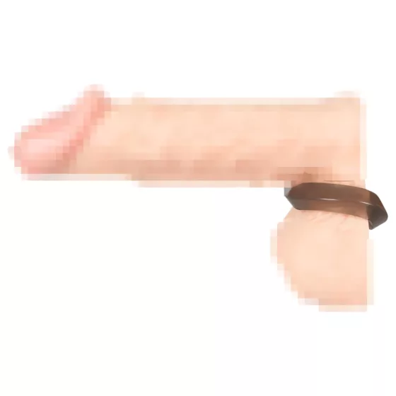 You2Toys - erekčný krúžok na penis a semenníky - sada - sivý